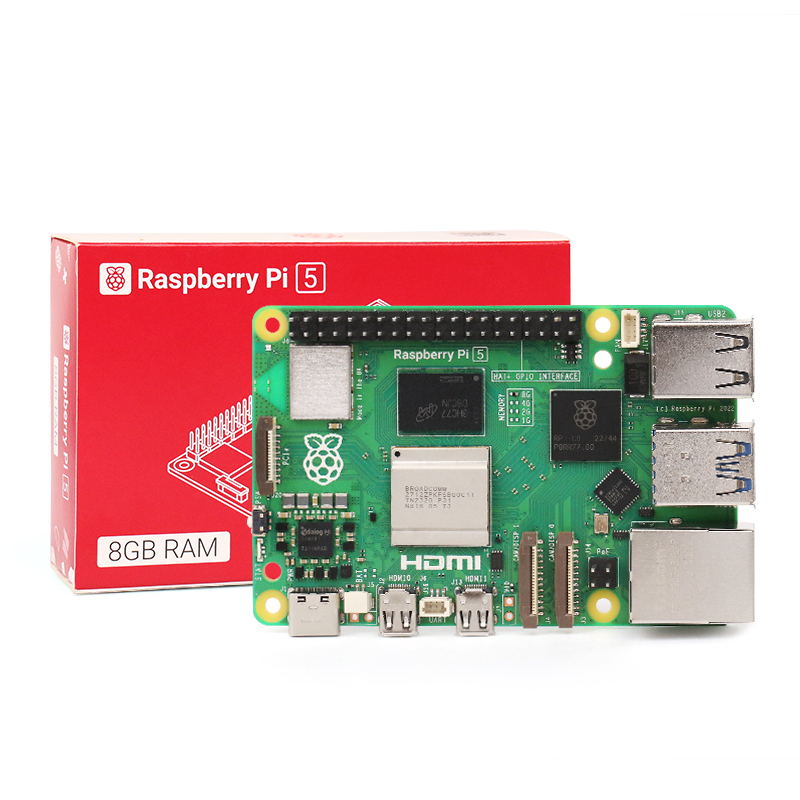 Raspberry Pi 5 8Gb Board - Raspberry Pi 5 2GB/4GB/8GB/16GB Geliştirme Kartı,