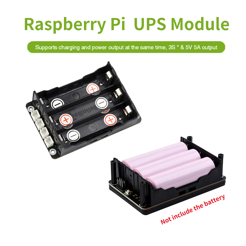 Raspberry Pi Uninterrupted Power Supply Ups 18650 - Raspberry Pi 5 UPS HAT Desteği