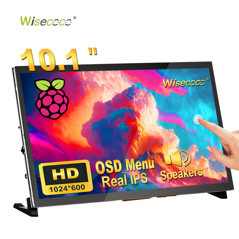 Raspberry Pi 10.1 Inch Capacitive Touch Screen Ips - 5 7 10.1 İnç 1024*600 HD