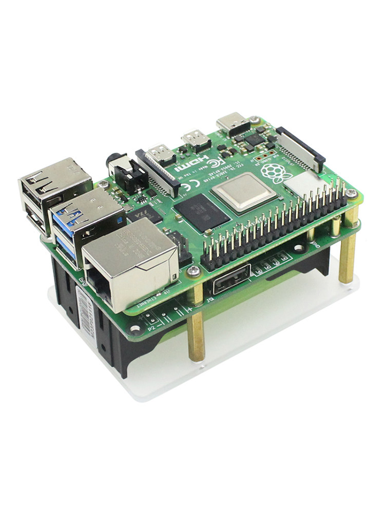 Raspberry Pi 4B/3B+ 18650 Pil  - Raspberry Pi Uninterrupted Power Supply Ups 18650 incelemesi ve fiyatı