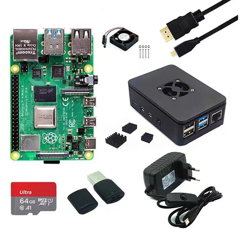 Yüksek Kaliteli Orijinal Raspb - Raspberry Pi 4 8Gb Ram Kit incelemesi ve fiyatı