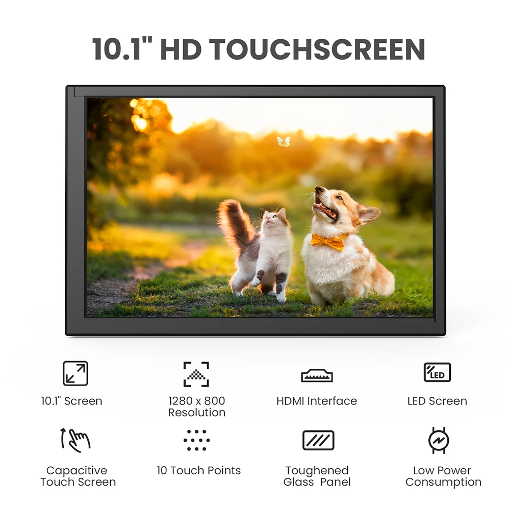 Eyoyo 10.1 inç Kapasitif Dokun - Raspberry Pi 10.1 Inch Capacitive Touch Screen Ips incelemesi ve fiyatı