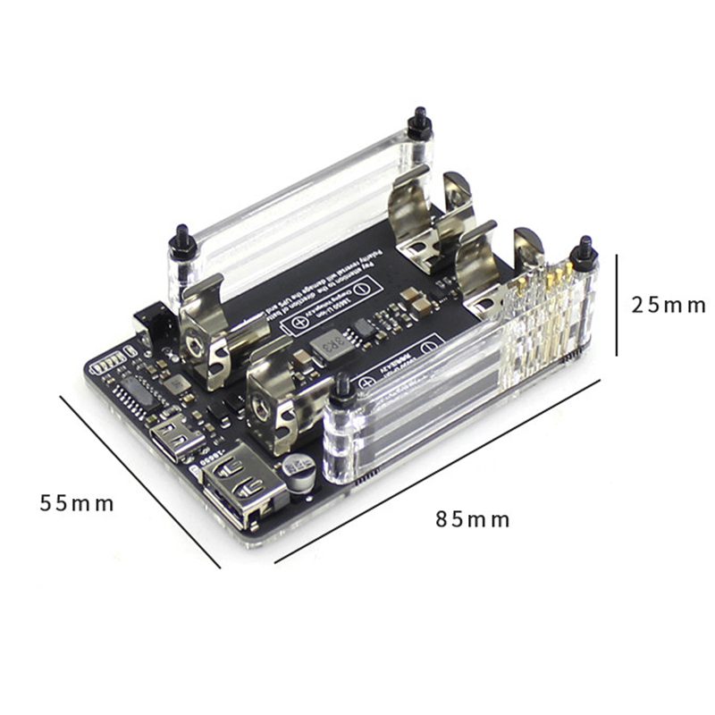 Ahududu Pi 4B 3B + 3B 5V 3A UP - Raspberry Pi Uninterrupted Power Supply Ups 18650 incelemesi ve fiyatı