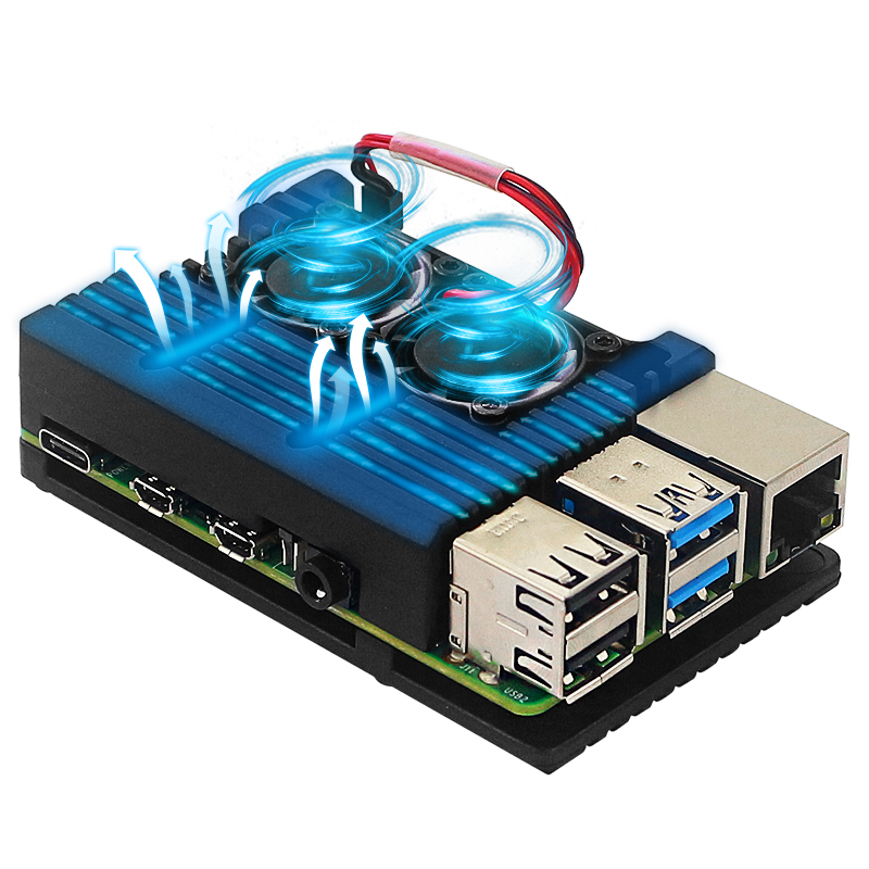 Raspberry Pi 4 için Alüminyum  - Raspberry Pi Water Cooling Kit incelemesi ve fiyatı