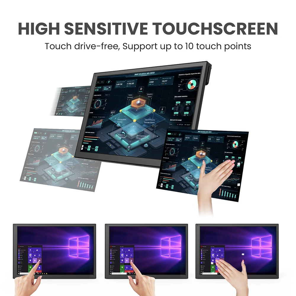 Eyoyo 10.1 inç Kapasitif Dokun - Raspberry Pi 10.1 Inch Capacitive Touch Screen Ips incelemesi ve fiyatı