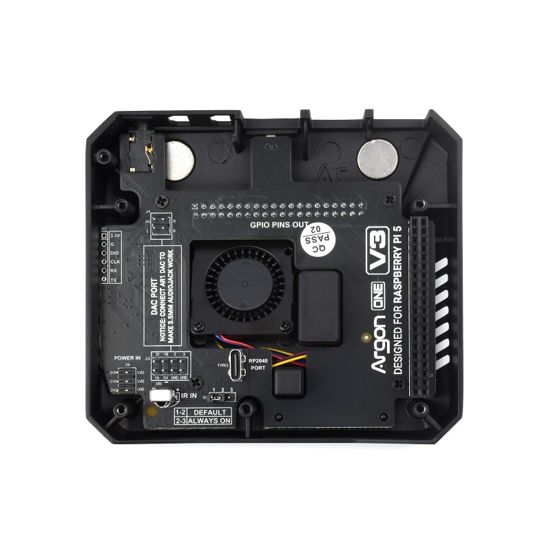Raspberry Pi 5 için Soğutma Fa - Argon One V3 M.2 Nvme Case incelemesi ve fiyatı