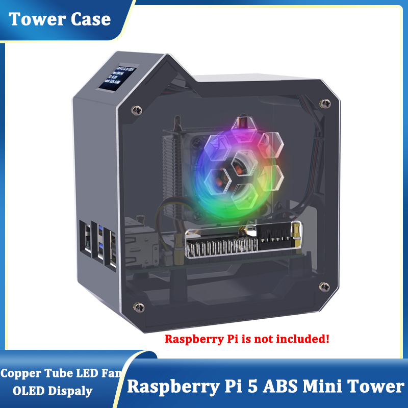 GeeekPi Raspberry Pi 5 ABS Min - Argon One V3 M.2 Nvme Case incelemesi ve fiyatı