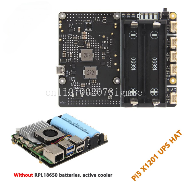 Raspberry Pi 5 X1201 UPS Güç Y - Raspberry Pi Uninterrupted Power Supply Ups 18650 incelemesi ve fiyatı