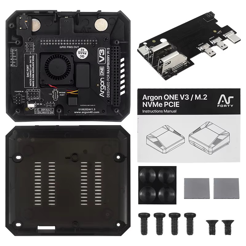 Argon ONE V3 Metal Kasa Raspbe - Argon One V3 M.2 Nvme Case incelemesi ve fiyatı