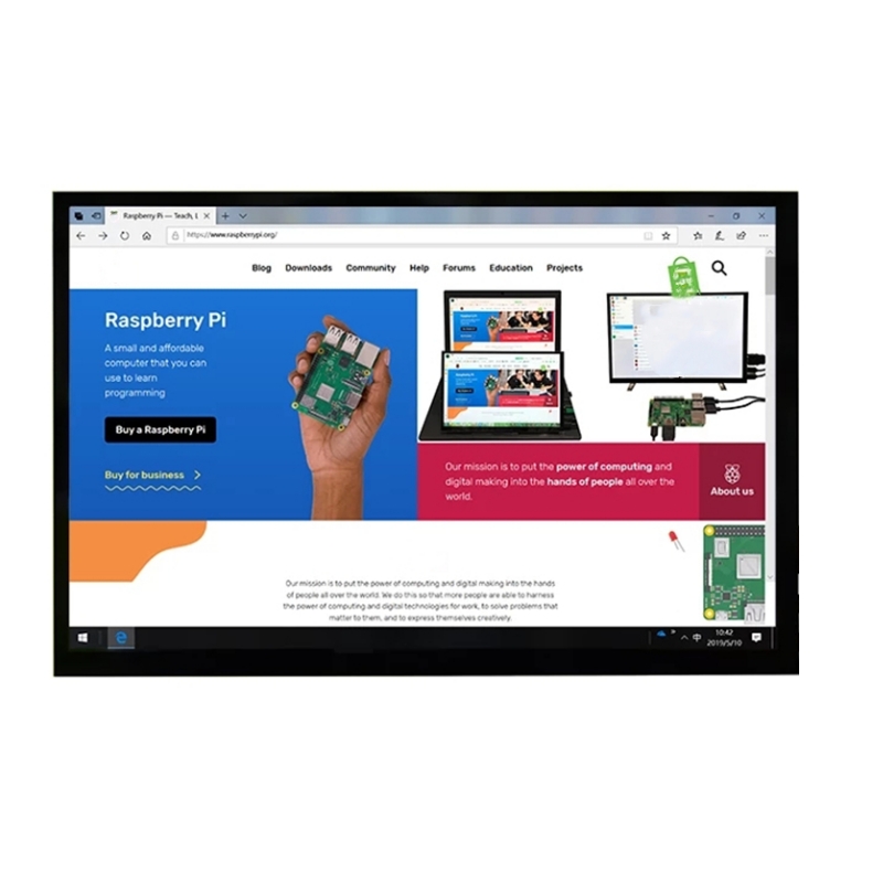 Yeni 10.1 inç 1280x800 IPS LCD - Raspberry Pi 10.1 Inch Capacitive Touch Screen Ips incelemesi ve fiyatı