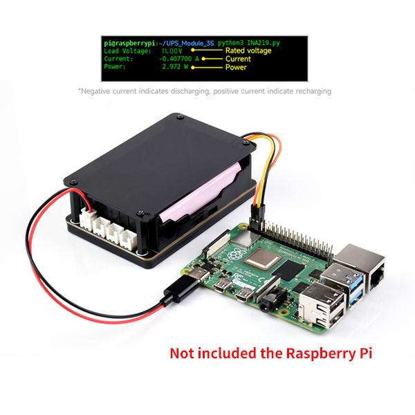 Raspberry Pi 5 UPS HAT, 18650  - Raspberry Pi Uninterrupted Power Supply Ups 18650 incelemesi ve fiyatı