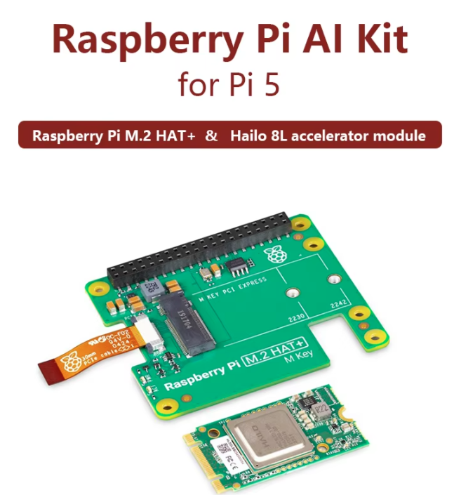 Resmi Raspberry Pi 5 AI Kiti,  - Raspberry Pi Ai Kit Hailo-8L incelemesi ve fiyatı